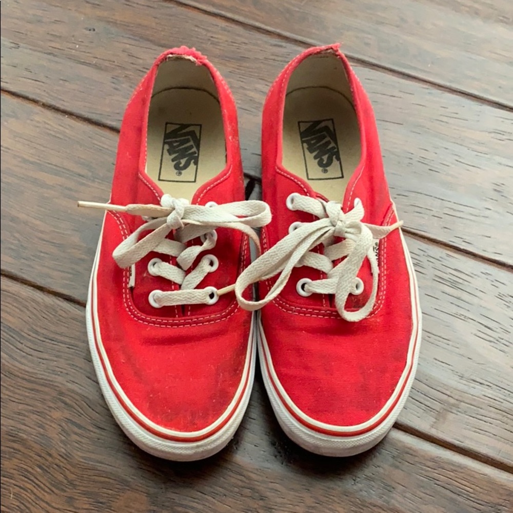 Red Vans